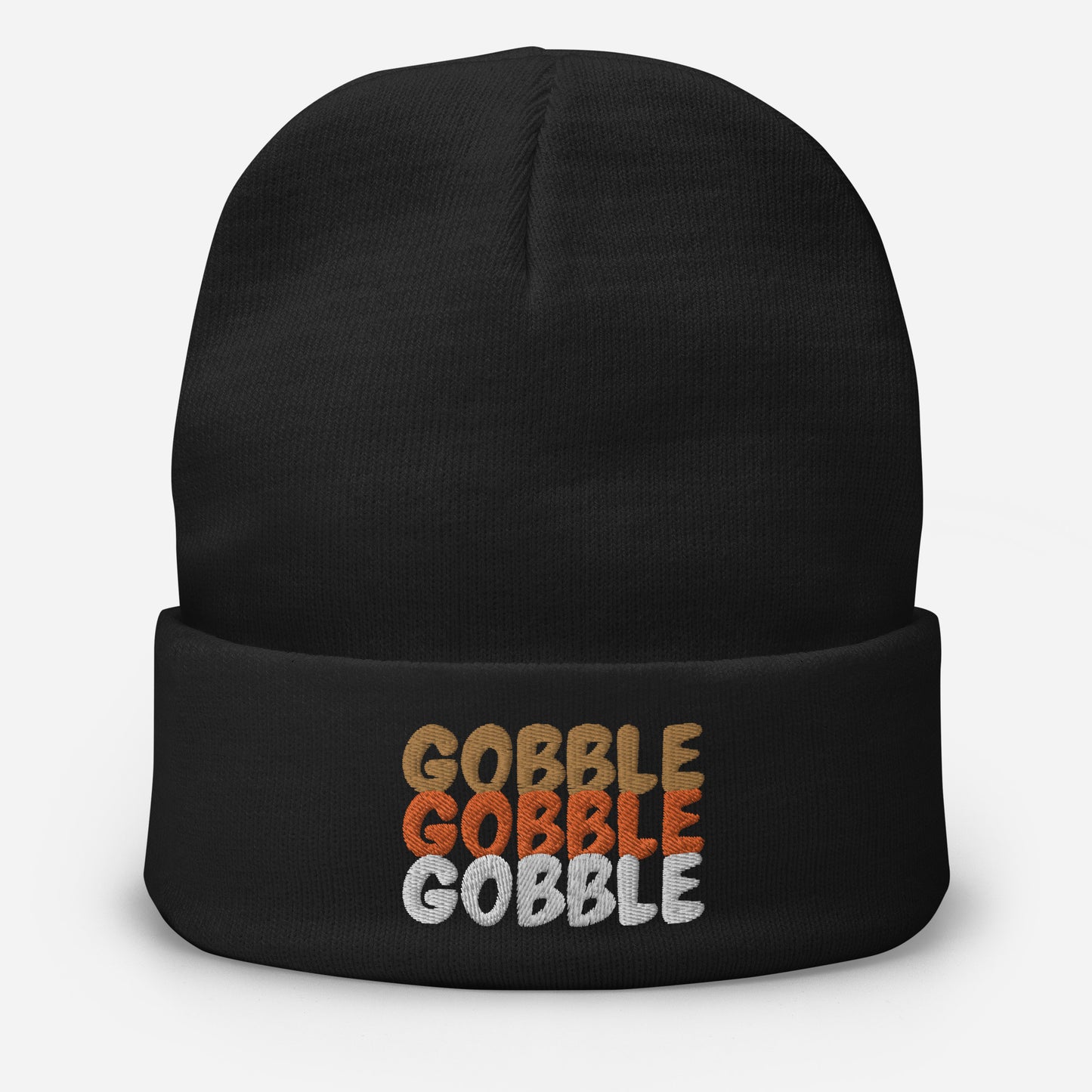 Gobble Embroidered Beanie