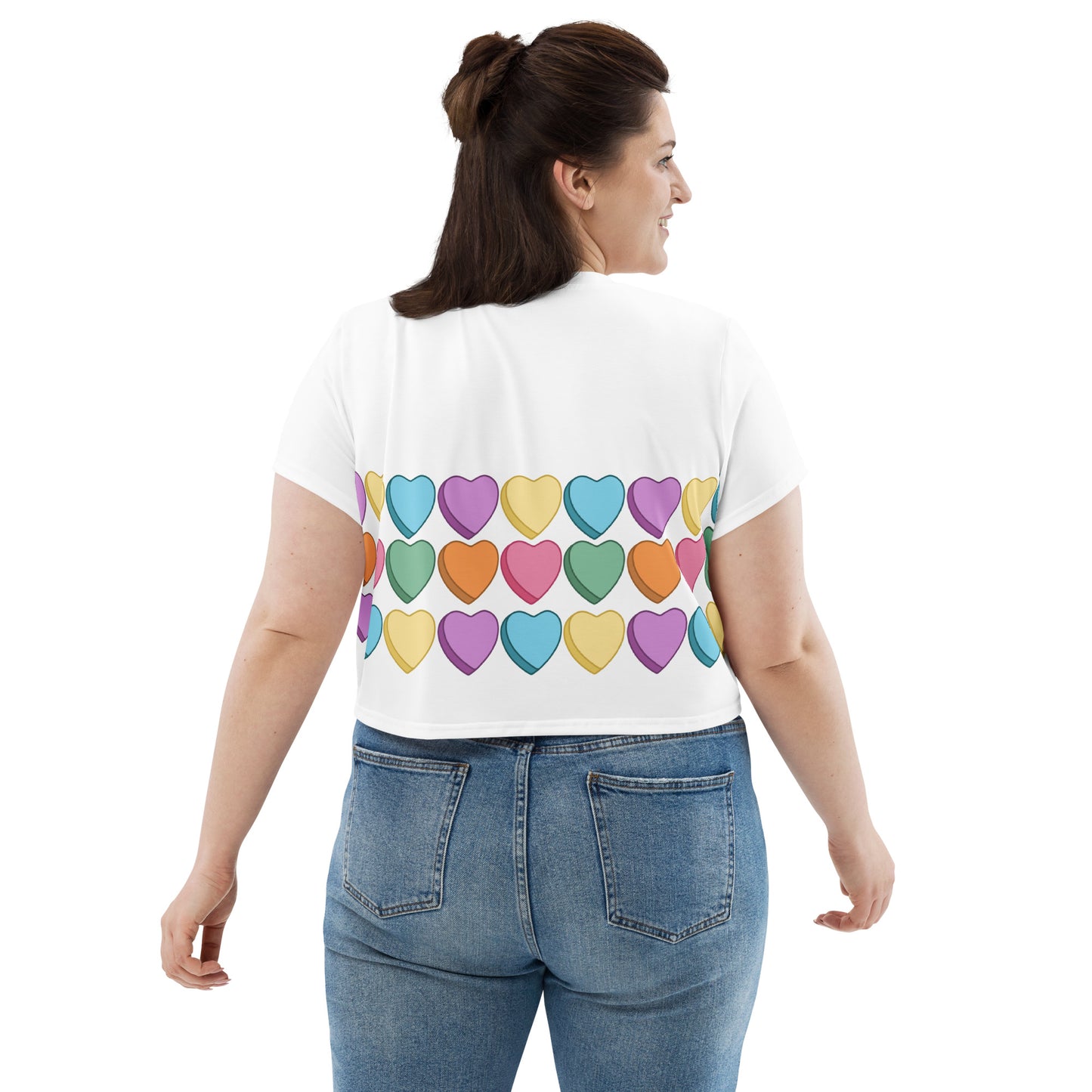 Heart Candy Crop Tee