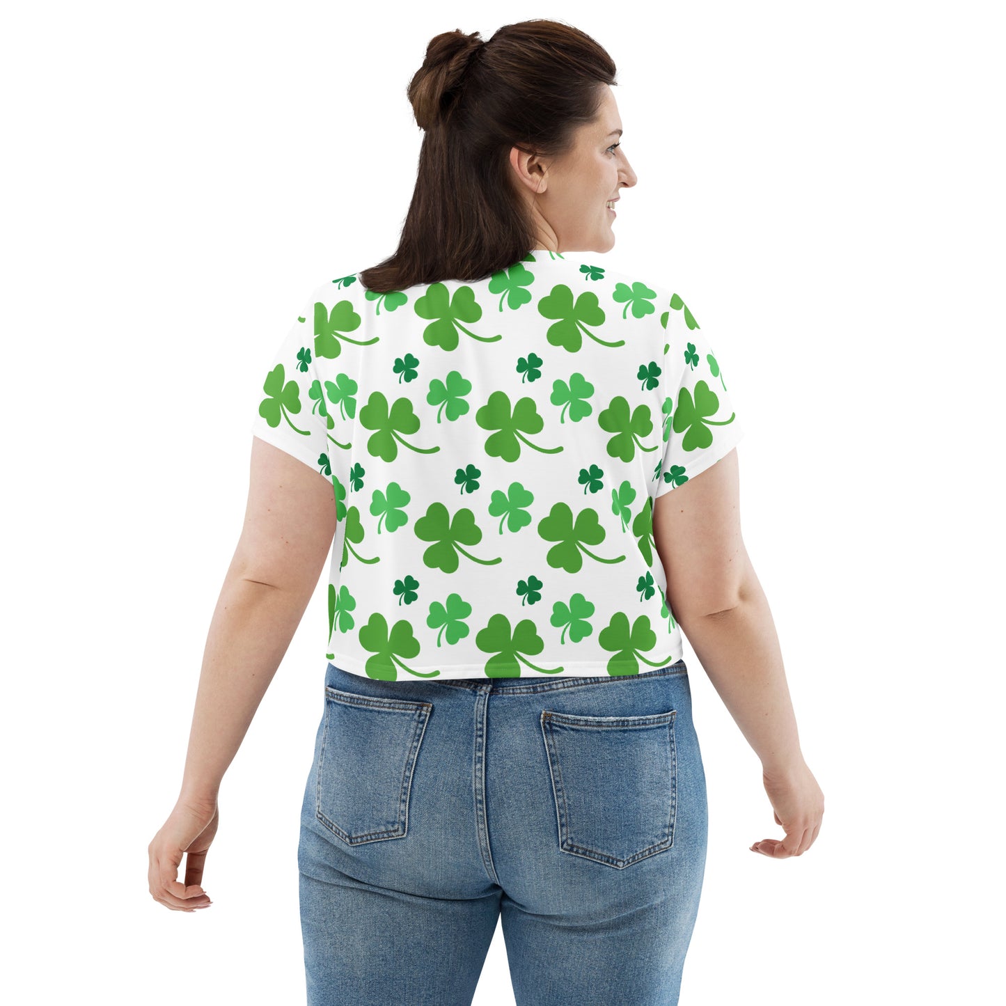 Shamrock Cropped Tee