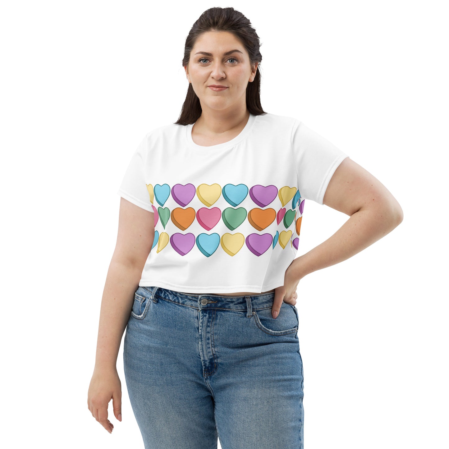 Heart Candy Crop Tee