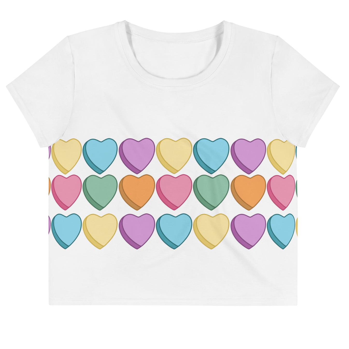 Heart Candy Crop Tee