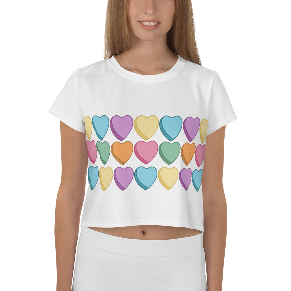 Heart Candy Crop Tee