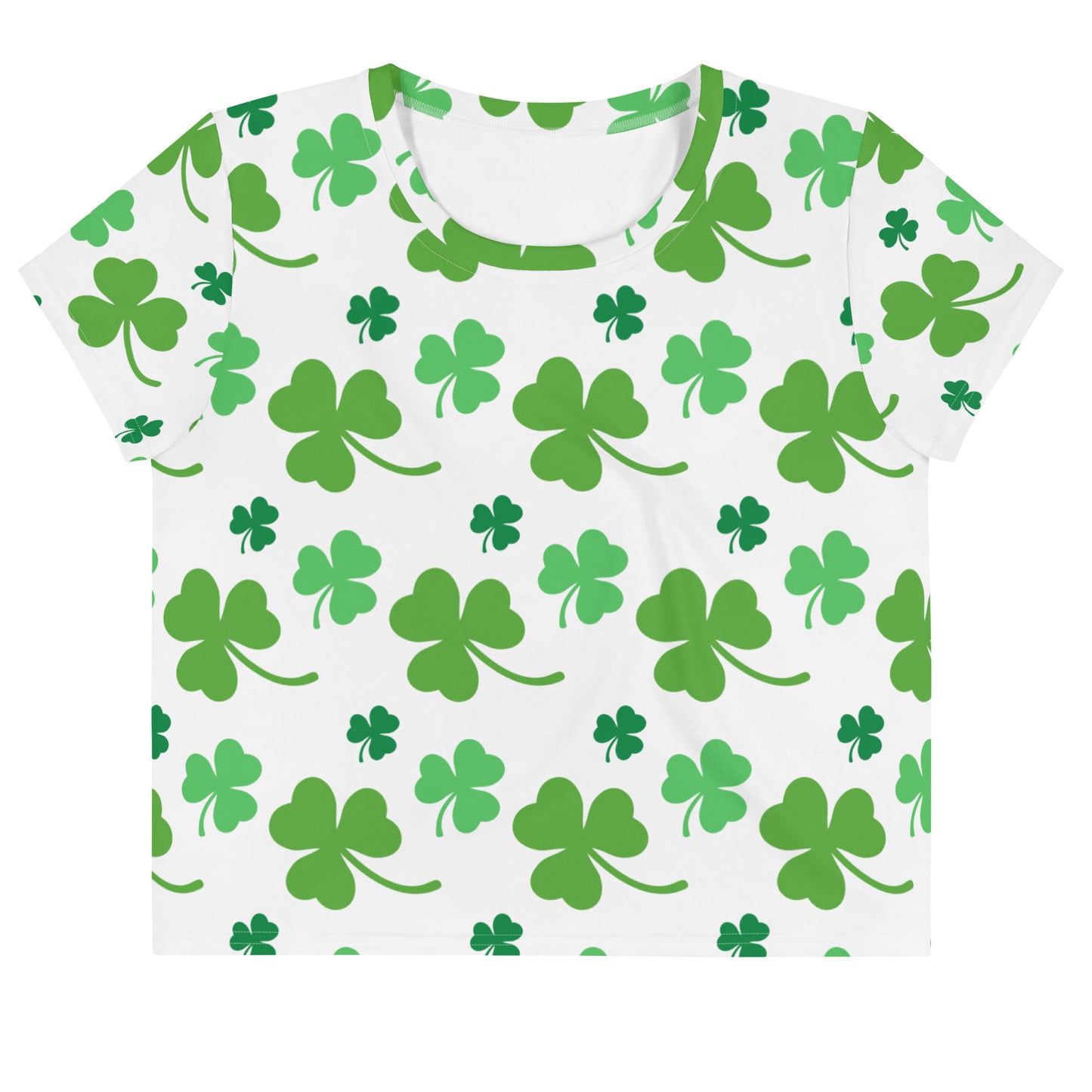 Shamrock Cropped Tee