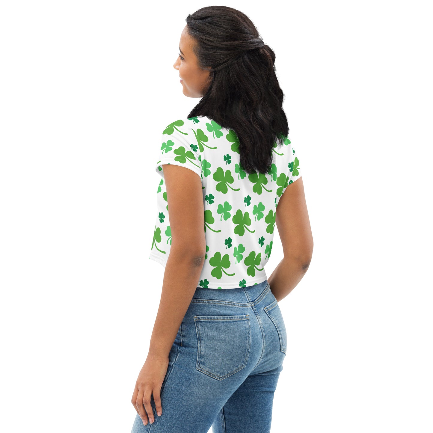 Shamrock Cropped Tee