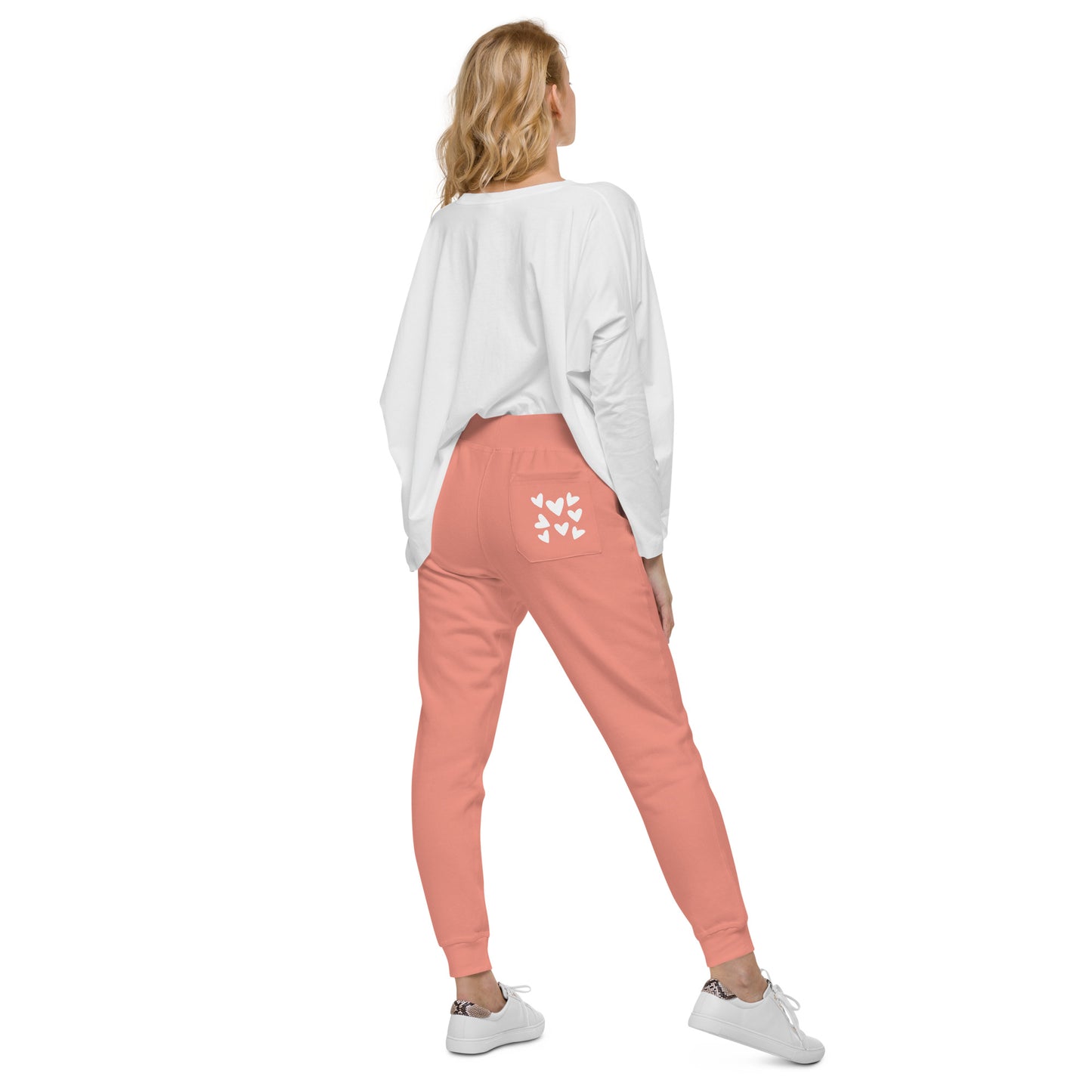 Heart Pocket fleece sweatpants