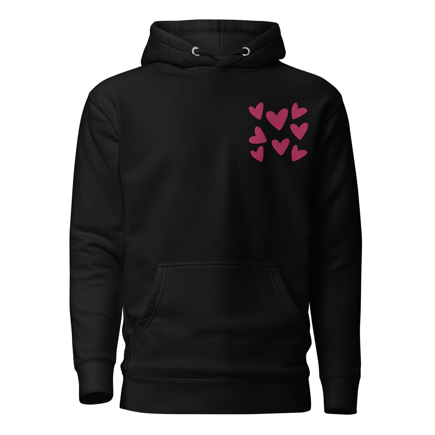 Embroidered Heart Hoodie