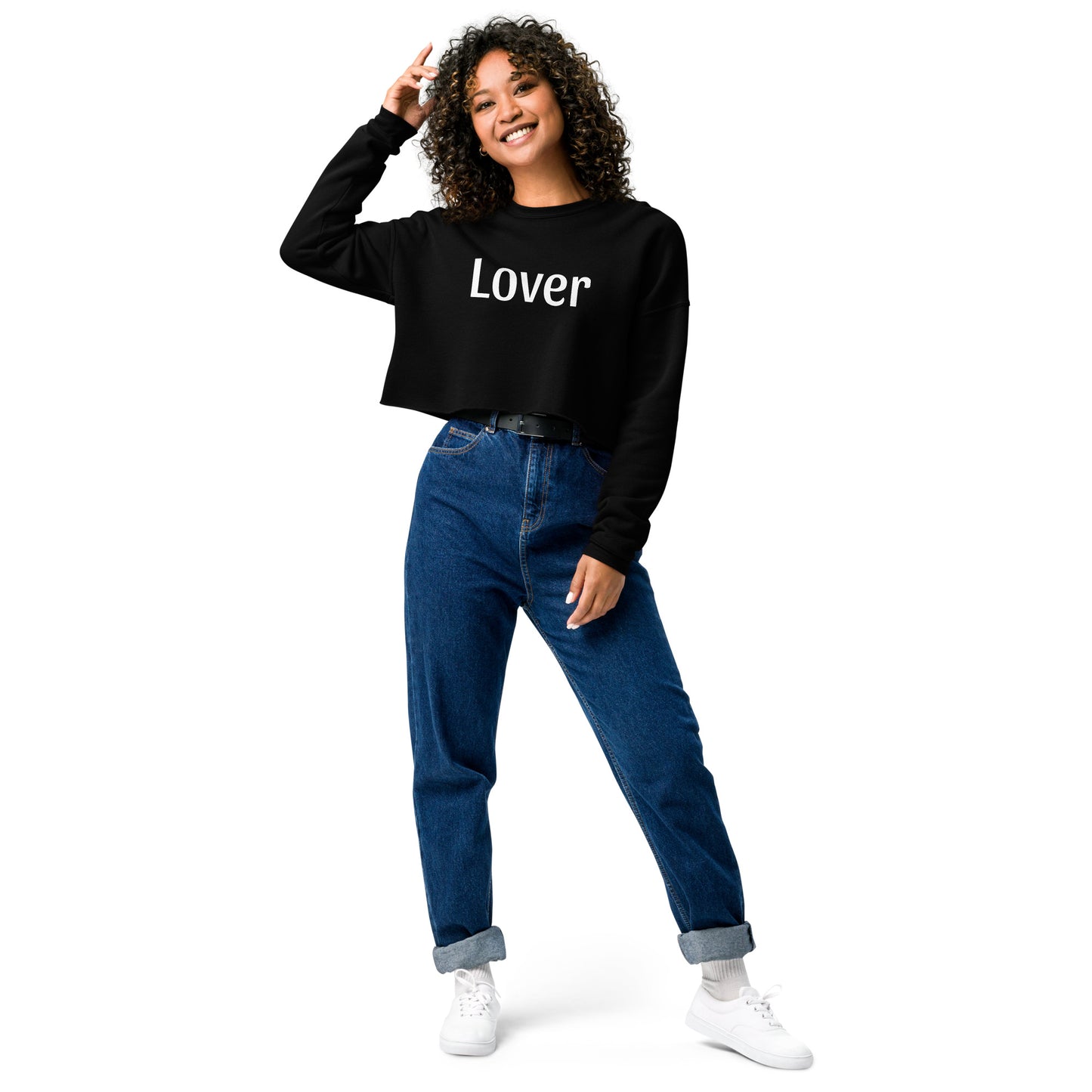 Lover Crop Sweatshirt