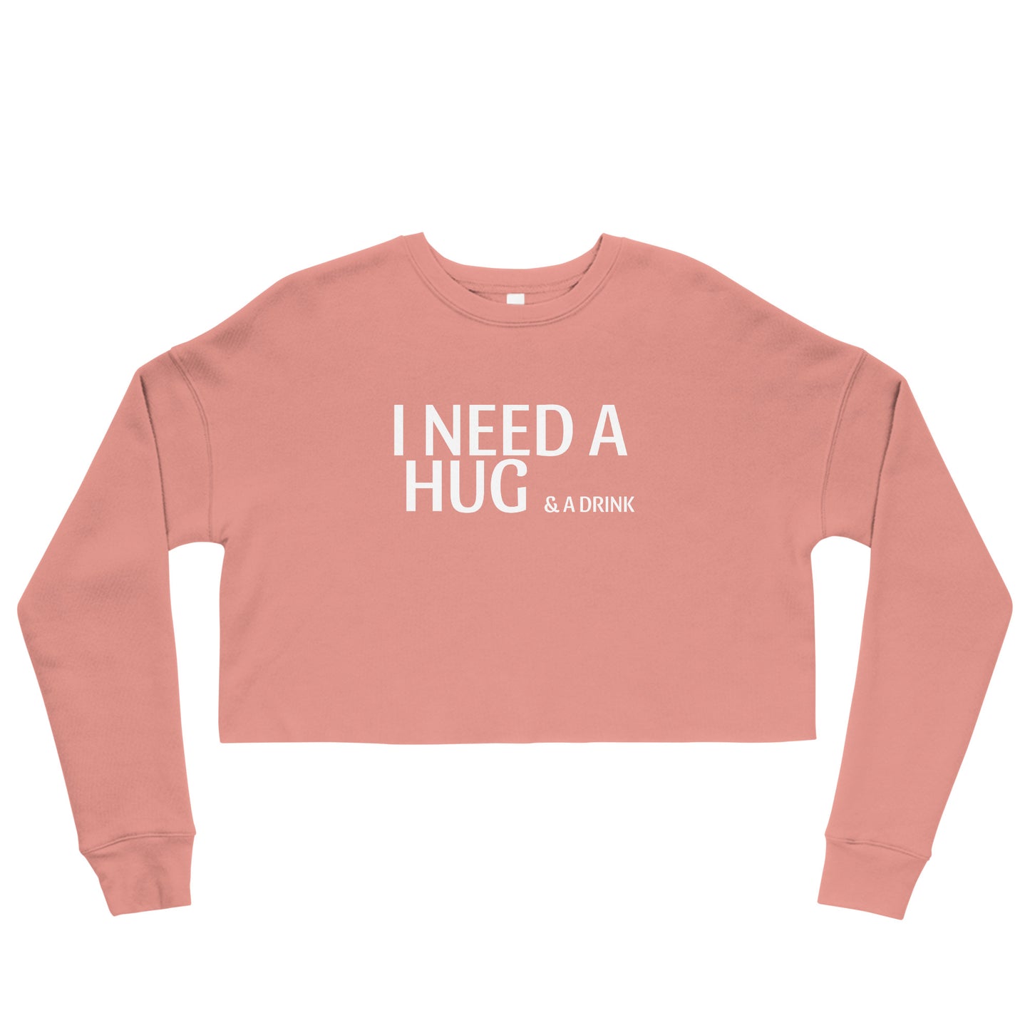 I Need a Hug Crop Sweatshirt