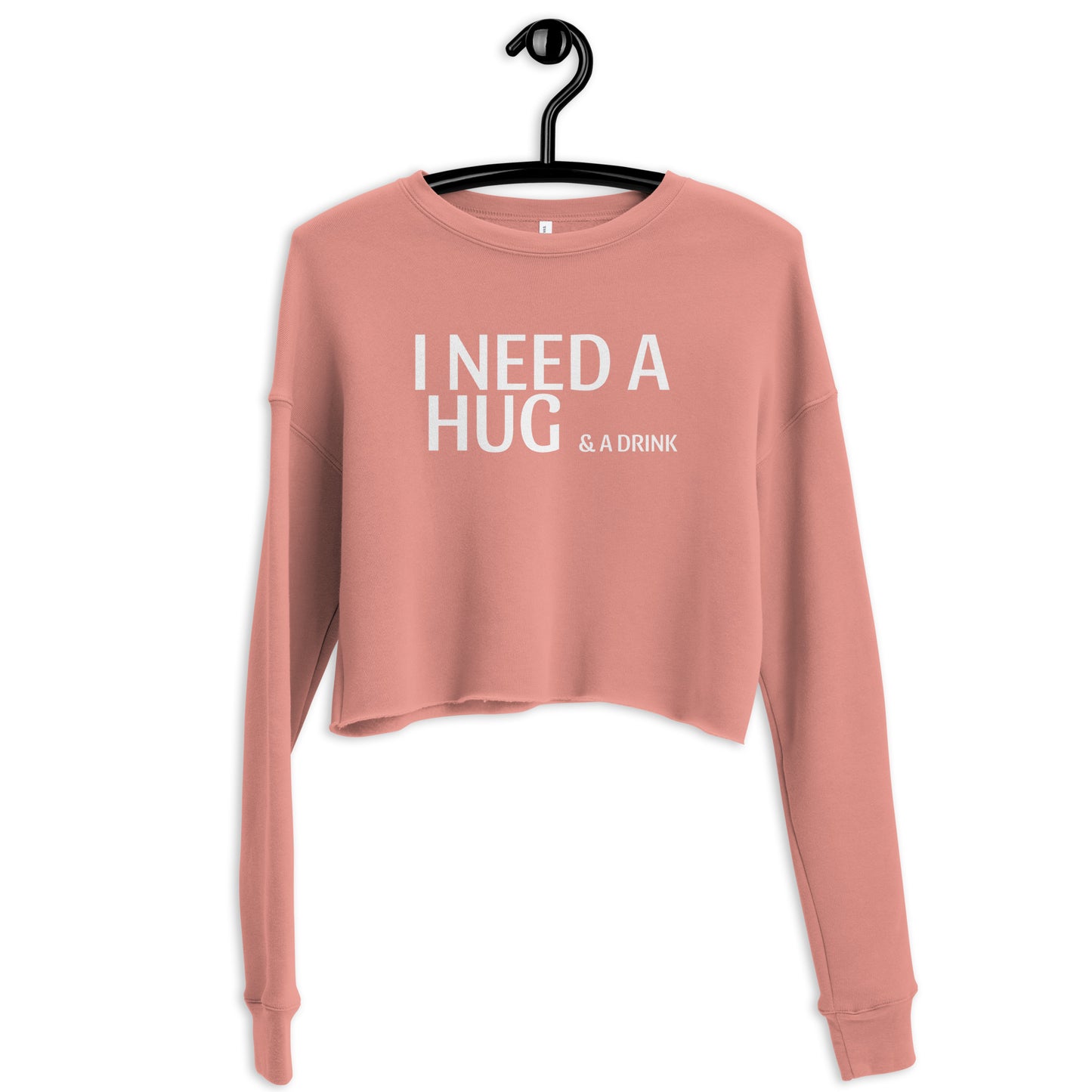 I Need a Hug Crop Sweatshirt