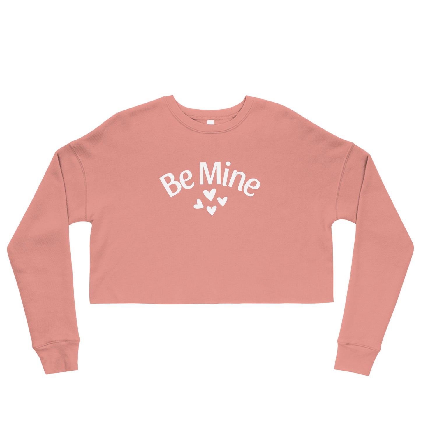 Be Mine Crop Sweatshirt