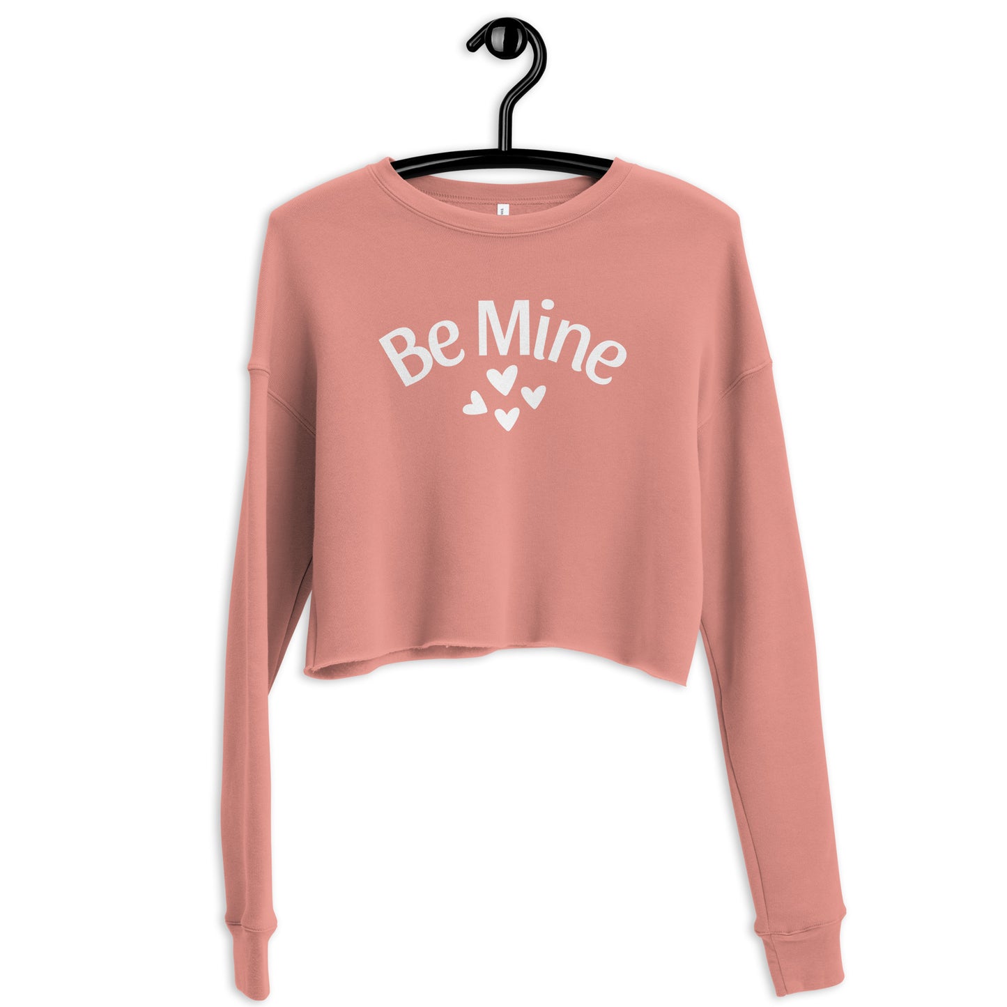 Be Mine Crop Sweatshirt