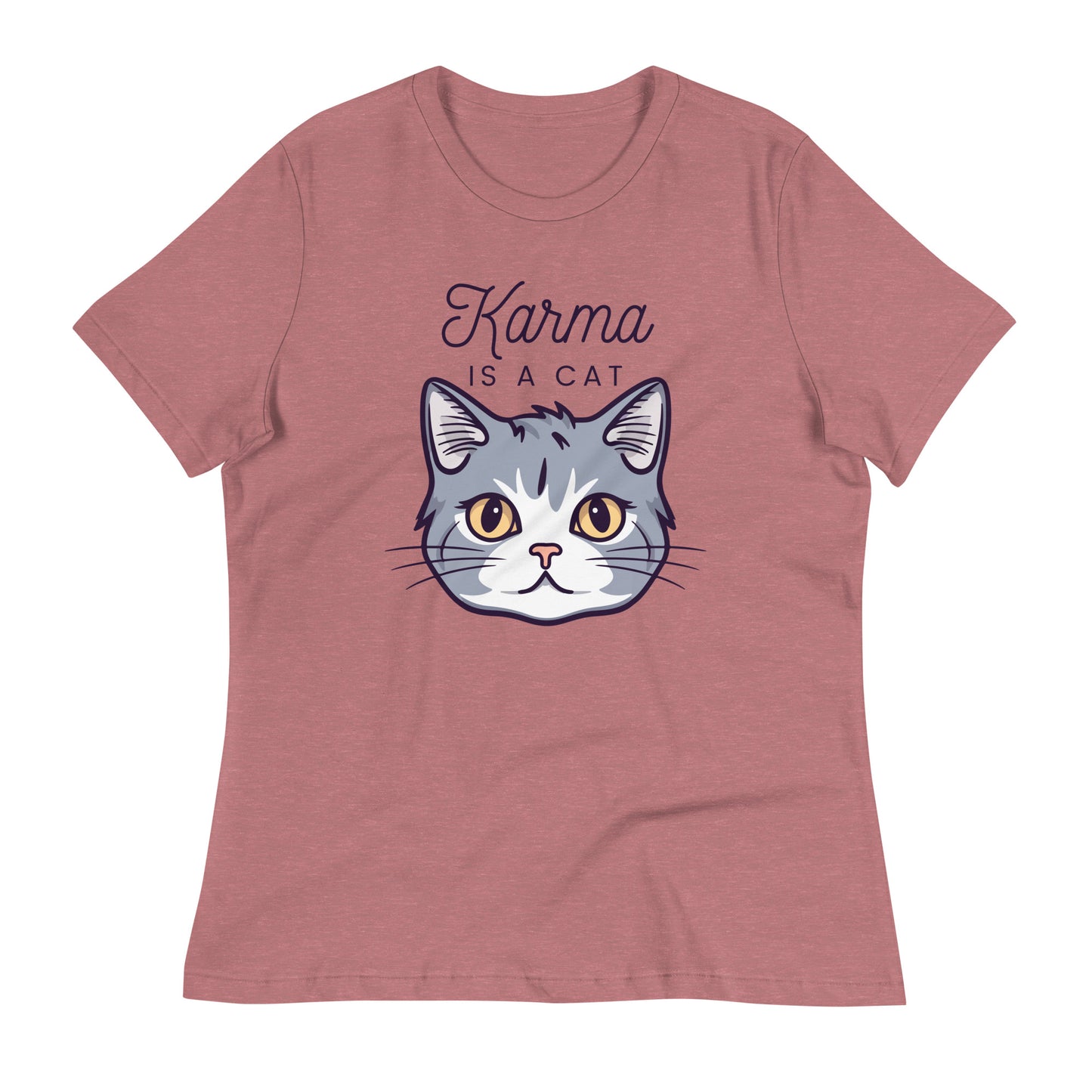 Karma is a Cat Relaxed T-Shirt