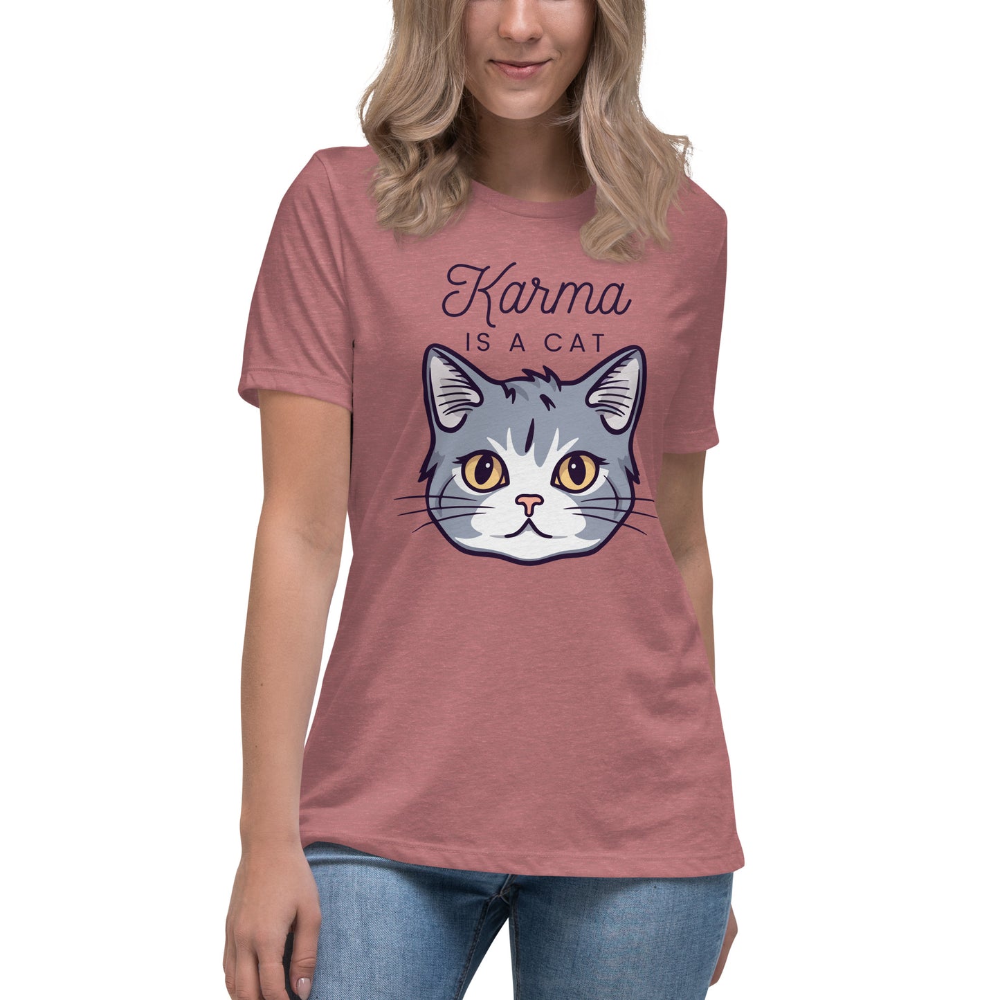 Karma is a Cat Relaxed T-Shirt