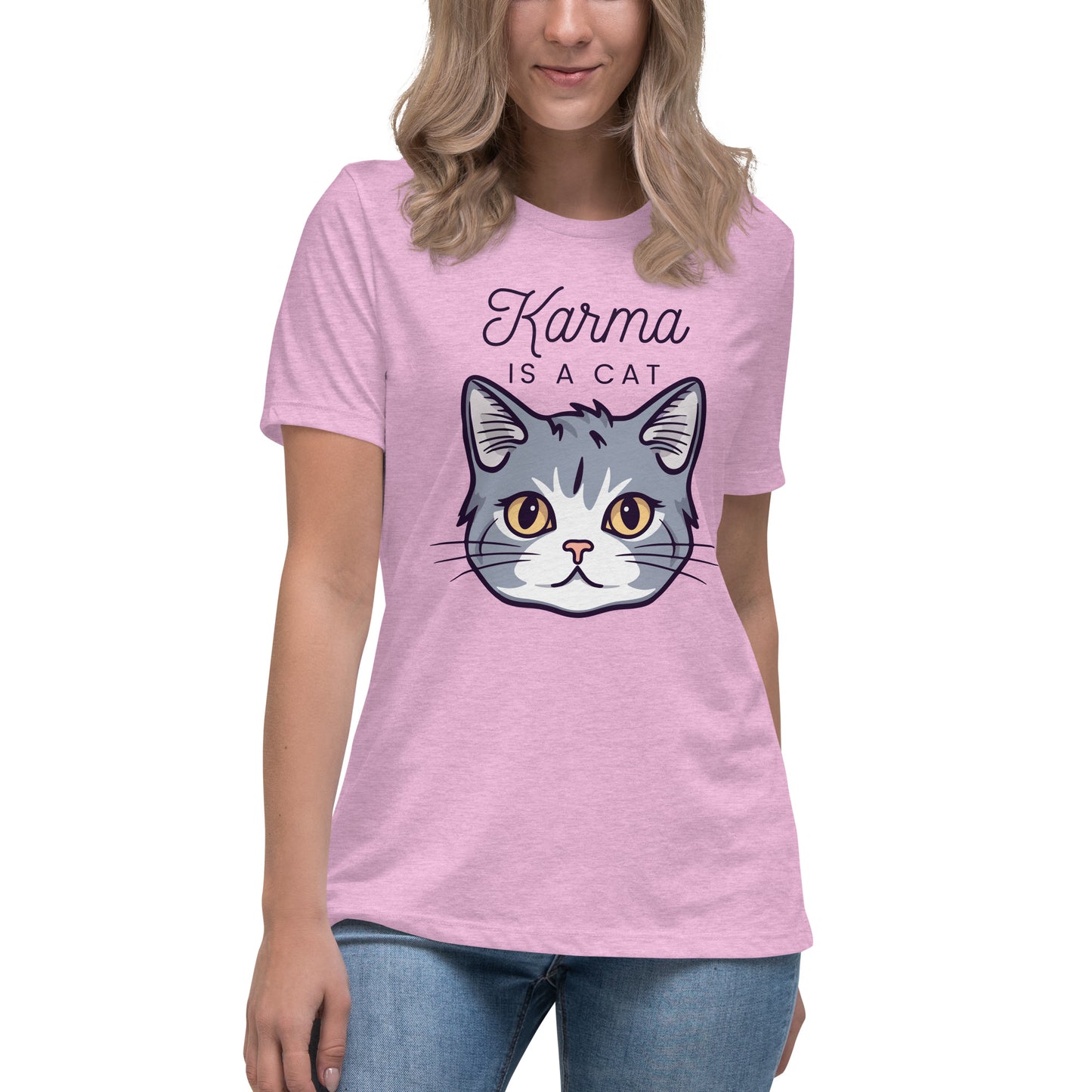 Karma is a Cat Relaxed T-Shirt